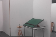 small green table-top drawing board